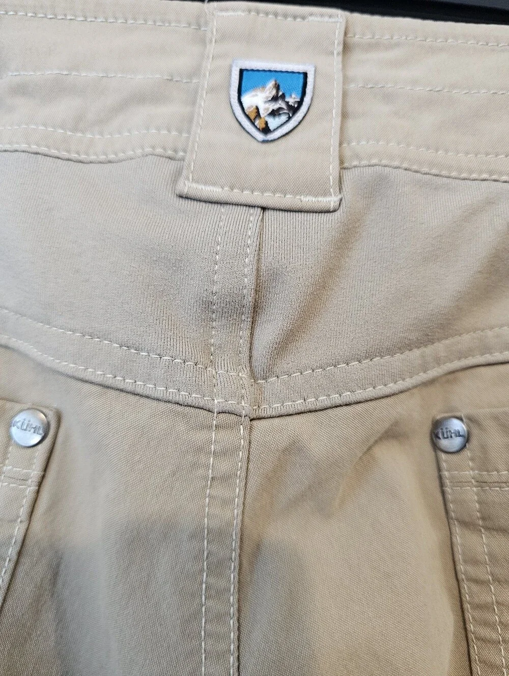 Kuhl Radikl Mens Khaki Hiking Pants Size 32 X 32